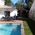 Villa- Sur -200 M Nauzan - Piscine
