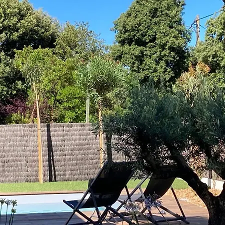 Villa- Sur -200 M Nauzan - Piscine * 福克斯索梅尔