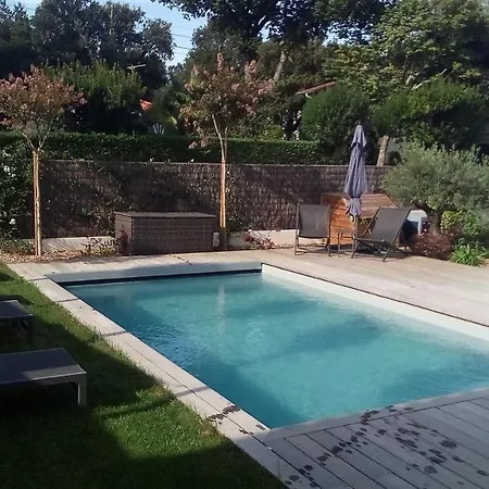 别墅 Villa- Sur -200 M Nauzan - Piscine 福克斯索梅尔